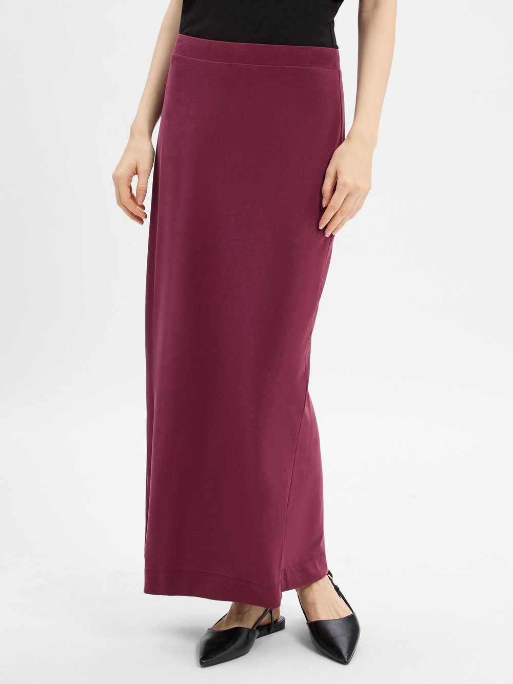 comma casual identity Maxirock Damen bordeaux, 36