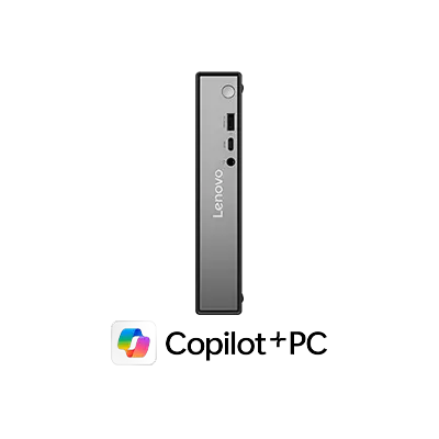 Lenovo ThinkCentre Neo 50q Copilot+ PC Desktop - Snapdragon X X1 26 100 (2.97 GHz) - 256GB SSD - 16GB RAM