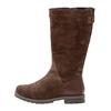 Weitschaftstiefel SHEEGO, Damen, Gr. 43, braun, Leder, Schuhe