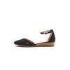 Espadrille VISCATA "Montroig", Damen, Gr. 38, schwarz, Textil, elegant, Schuhe, mit elegantem Knöchelriemen