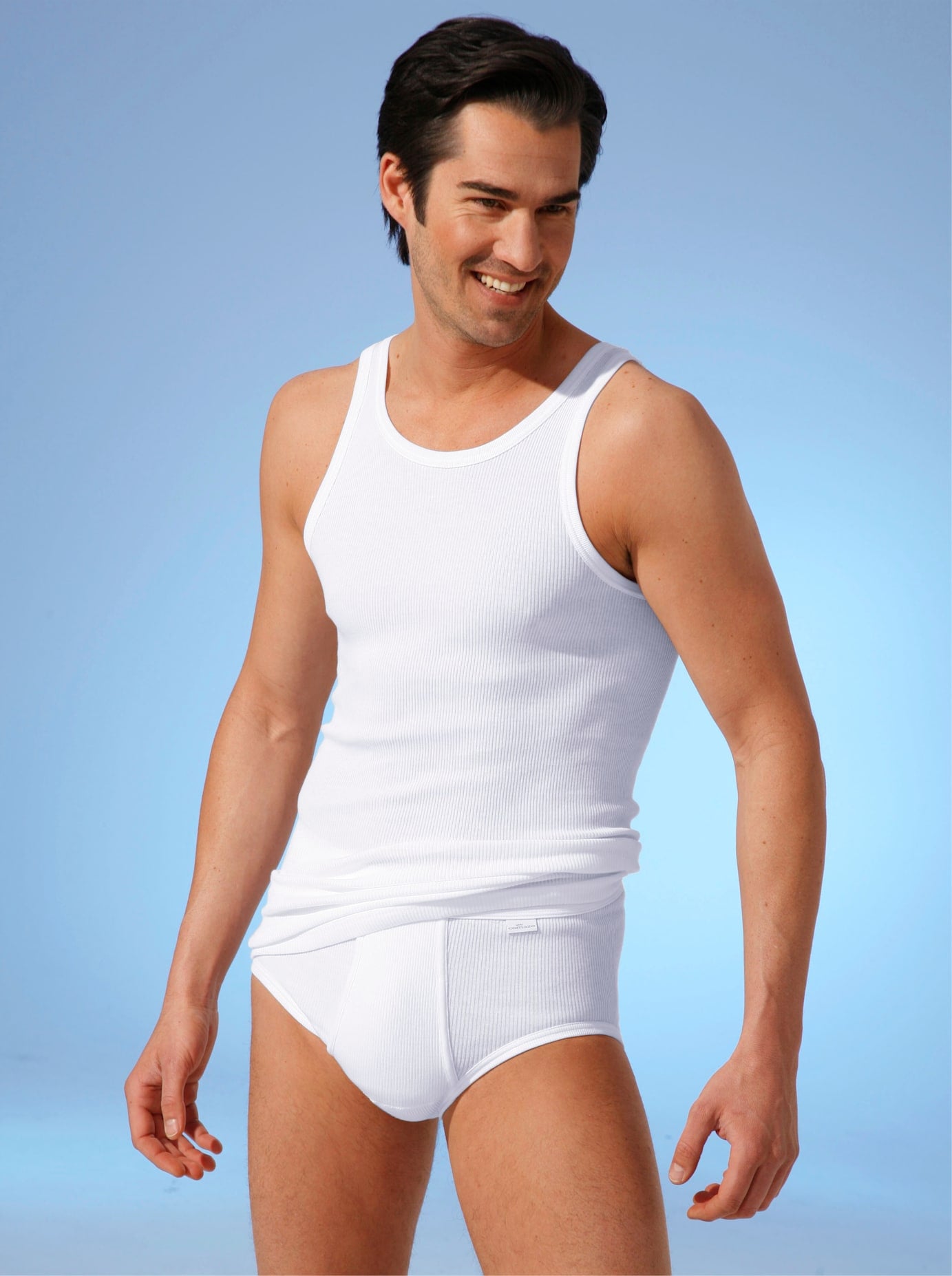 Slip COMAZO, Herren, Gr. 8, weiß, 100% Baumwolle, Unterhosen Image