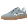 Sneaker KANGAROOS "K-GW HEAVEN", Gr. 38, stone grün, weiß, Synthetik, sportlich, Schuhe