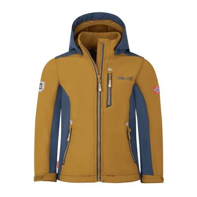 Trollkids - Kid's Balestrand Jacket - Softshelljacke Gr 104 braun Image