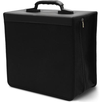 Juvale 400 Disc CD DVD Storage Holder, Portable DVD Binder Booklet Carrying Case