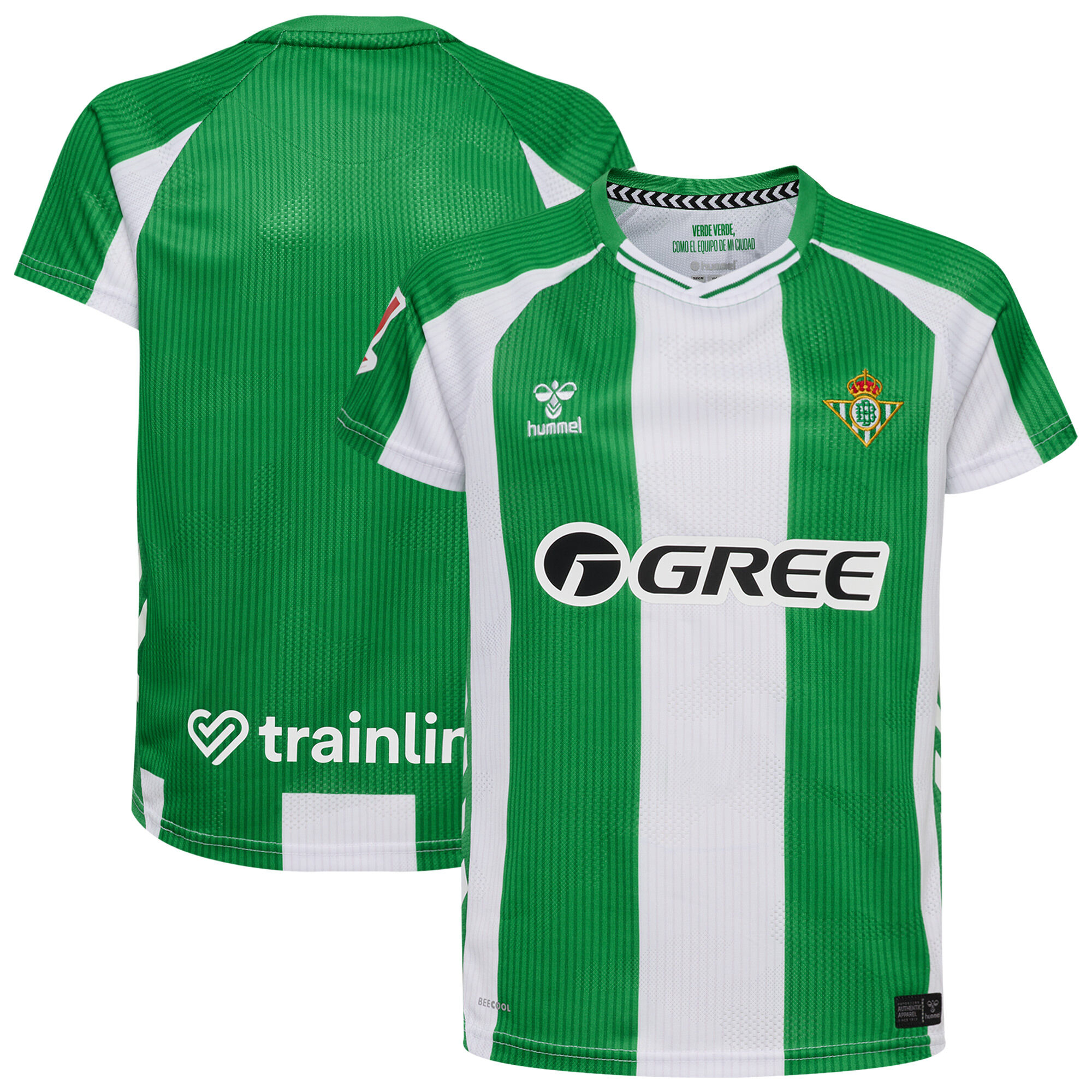 Maillot Domicile Real Betis Hummel 2025-26