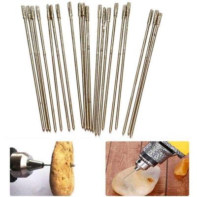 Schmuckbohrer (1,6–1,8 mm) – 20 Stück/Packung 1 mm diamantbeschichtete Lapidarbohrer, Image