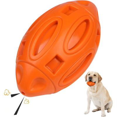 Unzerstörbares Hundespielzeug, Kauspielzeug für Hunde, Gummi-Soundball, Hundespiele, Spielzeug für Image
