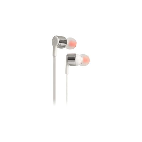 JBL T210 In-Ear Kopfhörer mit 1-Tasten-Fernbedienung und Integriertem Mikrofon, Gray