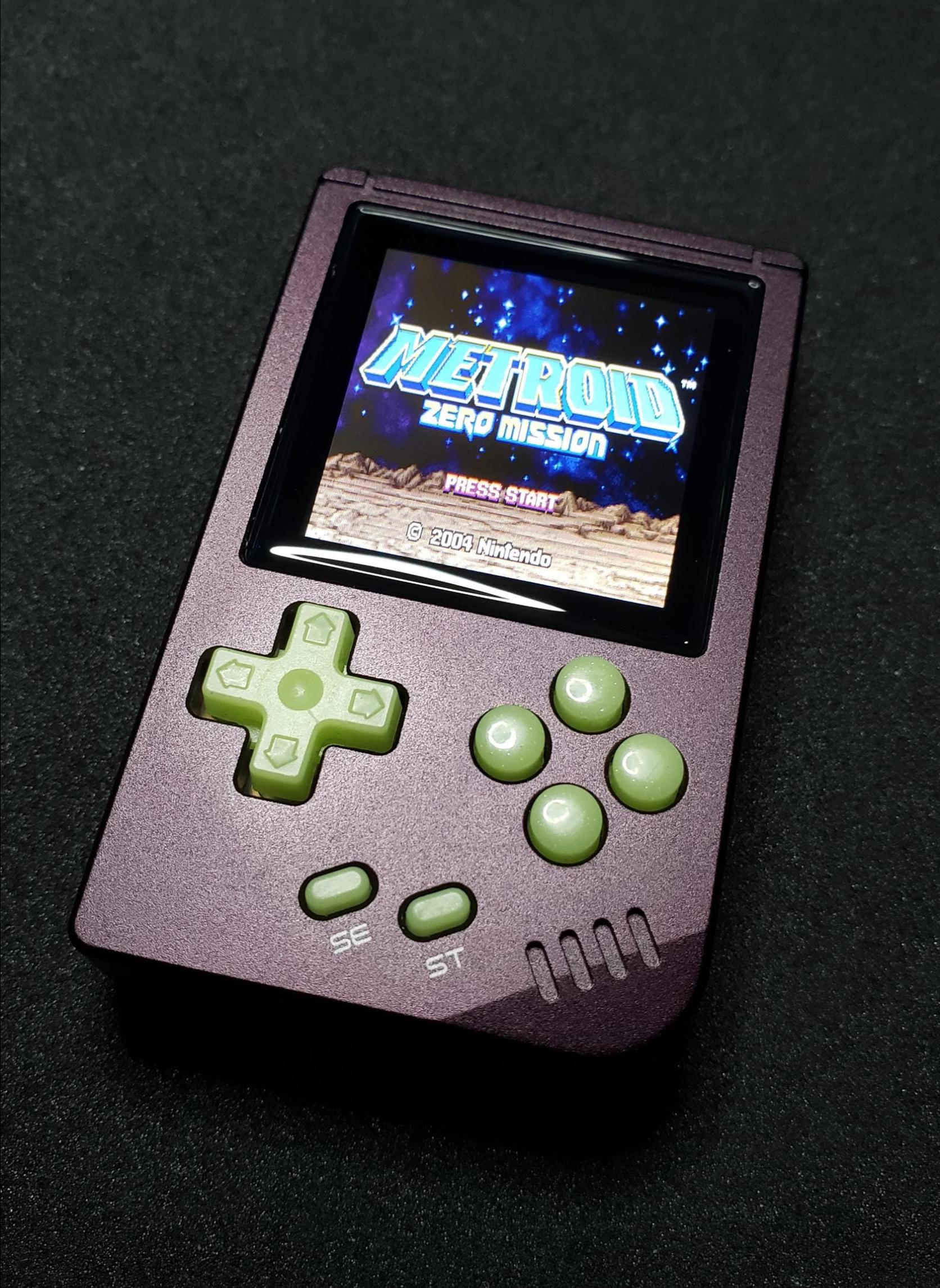 Anbernic RG Nano - Edizione speciale Glow In The Dark Bottoni fluorescenti realizzati a mano su ordinazione