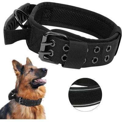 Odipie - Verbessertes taktisches Hundehalsband mit Kontrollgriff, militärisch verstellbares, Image