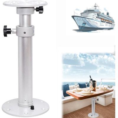 Standard-Tischbein für Boot, Caravan, Wohnmobil, Wohnwagen, höhenverstellbar, Cockpit-Tischbein mit Image