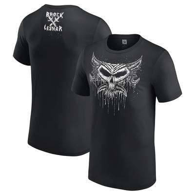 WWE Brock Lesnar Logo T-Shirt - Schwarz - Hombre Image