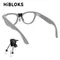 HiBloks For Ray-Ban Meta Skyler RW4010 Wayfarer RW4006 4008 Glasses Nose pads Airbag Soft Non-Slip Cushion Glasses Accessories