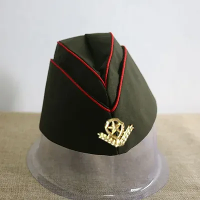 Sailor Dance Boat Cap Baumwolle Naht Präzision Dicke Textur Luftfahrt Baskenmütze Erwachsene Kostüm Zubehör für Party Cosply LB Image