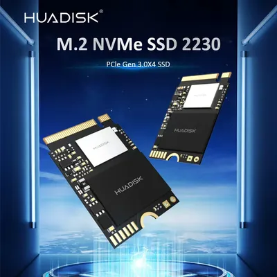 HUADISK NVMe M2 SSD 256GB 512GB 1TB M.2 NVMe PCIe Gen 3x4 2230 for Mini PC Microsoft Surface ProX/Pro7 ROG ALLY SDD Repiace