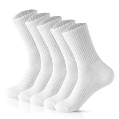10Pairs Brand Men Socks New Style White Socks Men Soft Breathable Sports Long socks Summer Winter for Male Socks Plus Size