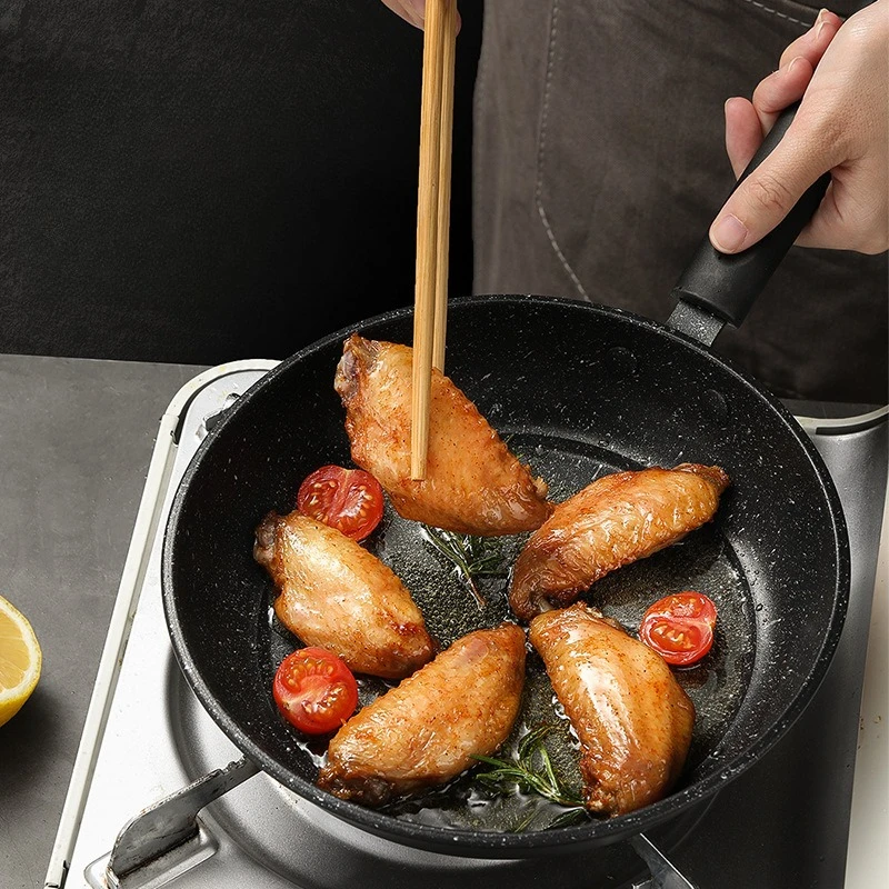 1 PC Mini-Bratpfanne mit Antihaftbeschichtung, tausendlagige Bratpfanne, verdicktes Steak, Spiegeleier, Fisch, Induktionsherd, Universalherd Image