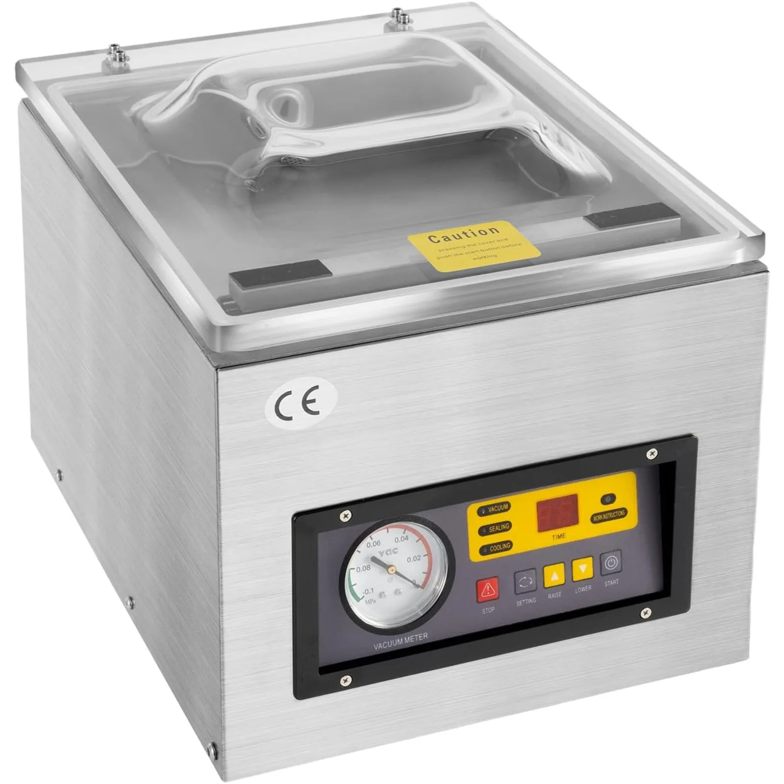 DZ-260C 220 V 120 W Vakuumiergerät Vakuummaschine Vakuumgerät Edelstahlpaket Automatische Leistungsverpackung Image
