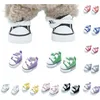 3,5 cm Größe BJD Puppe Schuhe Leinwand Material High Top Design Leinwand Turnschuhe DIY Casual Stil Casual Schuhe Für 17 cm Puppen
