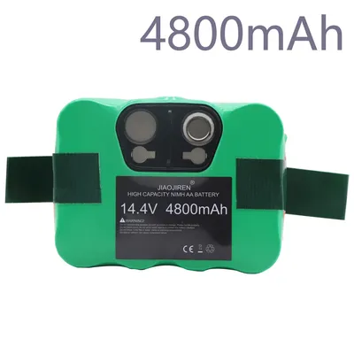 14,4 V Ni-MH-Akku 3500 mAh 4800 mAh Staubsauger-Kehrroboter für KV8 XR210 XR510 XR210A XR210B XR510B XR510D Image