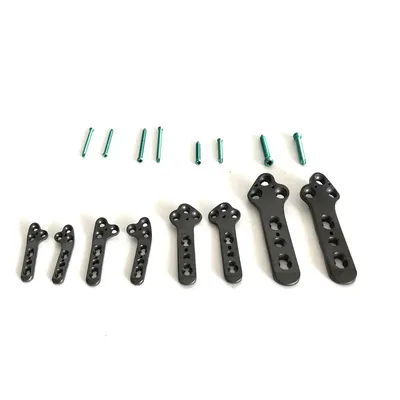 Titanium TPLO locking bone plate ALPS veterinary orthopedic instruments pet animal surgical cortex screws
