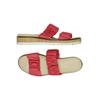La Shoe Damen Sandale, Gr. 41, rot, kein Etikett