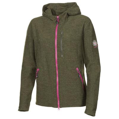 Ivanhoe of Sweden - Women's Tara Hood - Wolljacke Gr 38 oliv Image
