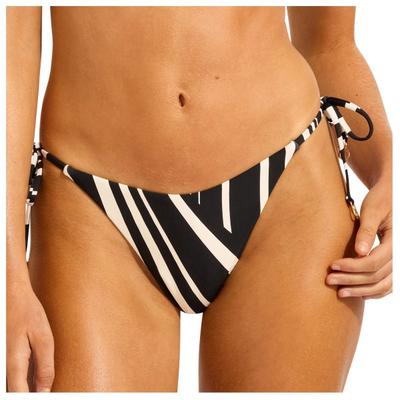 Seafolly - Women's Coastline Tie Side Rio Pant - Bikini-Bottom Gr 36 orange Image