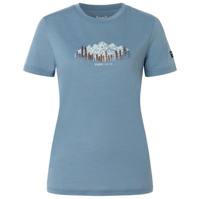 super.natural - Women's Canadian Woods Tee - Merinoshirt Gr L flint stone / copper Image