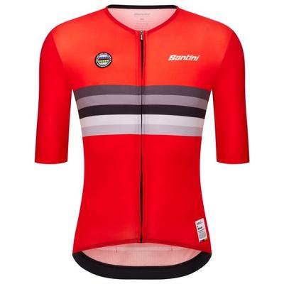 Santini - UCI World Champion Jersey - Radtrikot Gr L rot Image