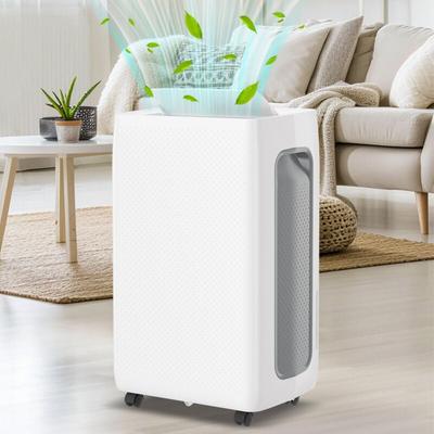 Mobile Luftentfeuchter 26L/Tag mit 2 Geschwindigkeiten, Raumentfeuchter 43dB, Lufttrockner inkl. 4L Image