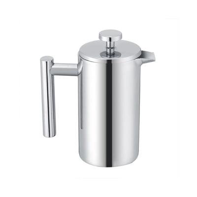 350 ml doppelwandige Edelstahl-Kaffeemaschine, isolierter Teebereiter, French-Press-Kaffee Image