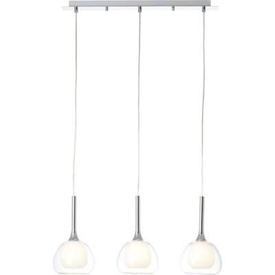 Brilliant - neuwertig] Hadan 85573/15 Pendelleuchte Energiesparlampe led E14 120W Chrom Lampe Image