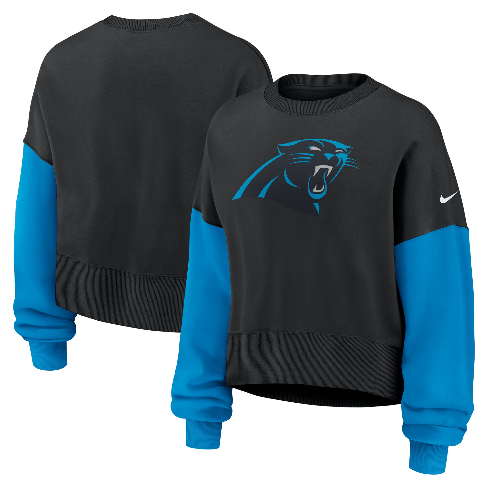 Carolina Panthers Nike Oversized Crew Fleece – Damen