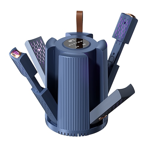 intelligenter Timer-Schuhtrockner, faltbarer Schuhwärmer für den Haushalt, 2 Paar Schuhe trocknen, konstante Temperatur, Stiefeltrockner, UV-Sterilisation Image