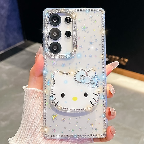 Handy Hülle Handyhüllen Für Samsung Galaxy S26 Ultra Plus S25 S24 Ultra Plus S23 S24 FE A16 A55 5G A35 5G A15 Rückseite Ständer Stoßfest Cartoon Silikon