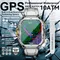 Neue Outdoor Military Männer TREX3 Uhren Gebaut in GPS 10ATM Wasserdichte Intelligente Uhr 530 mAh Batterie Bluetooth Anruf Sport Smartwatch