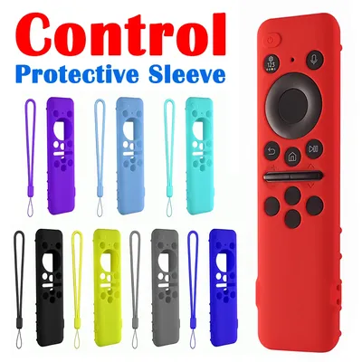 Silicone Protective Case For Samsung 8K BN59-01432A 01432B Remote Control Smart TV Shockproof Shockproof Anti-Slip Cover Sleeve