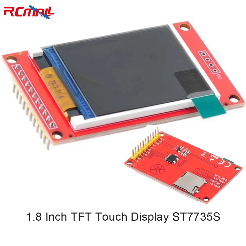 1,8 Zoll TFT-LCD-Display-Modul SPI ST7735S 128 x 160 5 V/3,3 V mit Kartensteckplatz für Arduino U NO Mega-2560 ESP32 Image