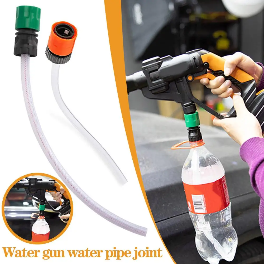 Lithium-Batterie Auto Waschmaschine Pistole Adapter Auto Waschmaschine Pistole Adapter für Cola Flasche Hochdruck Pistole Schlauch Anschluss Waschen Zubehör