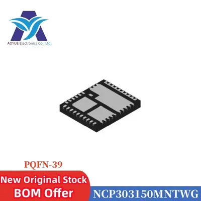 NCP303150MNTWG NCP303150 NCP 303150 PQFN-39(5x6) Gate driver IC with integrated current monitor chip Series BOM Offer