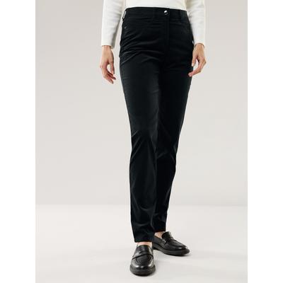 Walbusch Damen Five Pocket Cordhose Schwarz Image