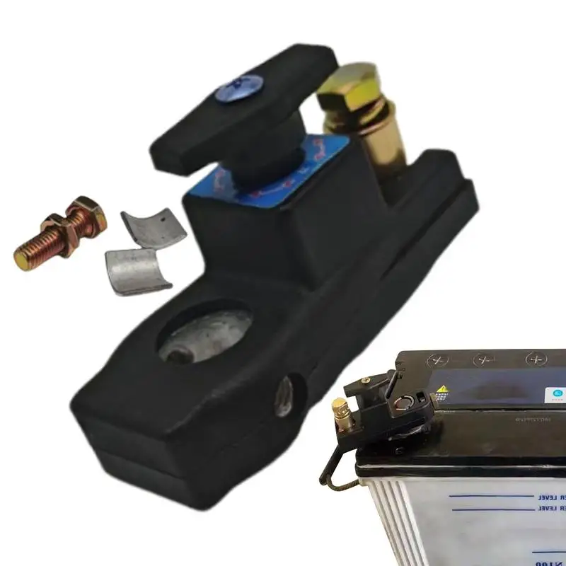 Auto Batterie Trennen 12V-24V Top Post Trennen Schalter Marine Batterie Trennen Boot Heavy Duty Batterie Trennschalter Image