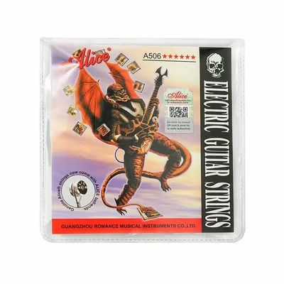 1 Set A506 Electric Guitar Strings Steel Core Nickel Plated Alloy Winding 008-038 SL/009-042 L/010-046 XL Size Optional Strings