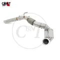 Sistema di scarico downpipe Catless/Catted CBNT per VW Golf MK7 MK7.5 GTI 2.0T SS304 Collettore di scarico di qualità con convertitore catalitico