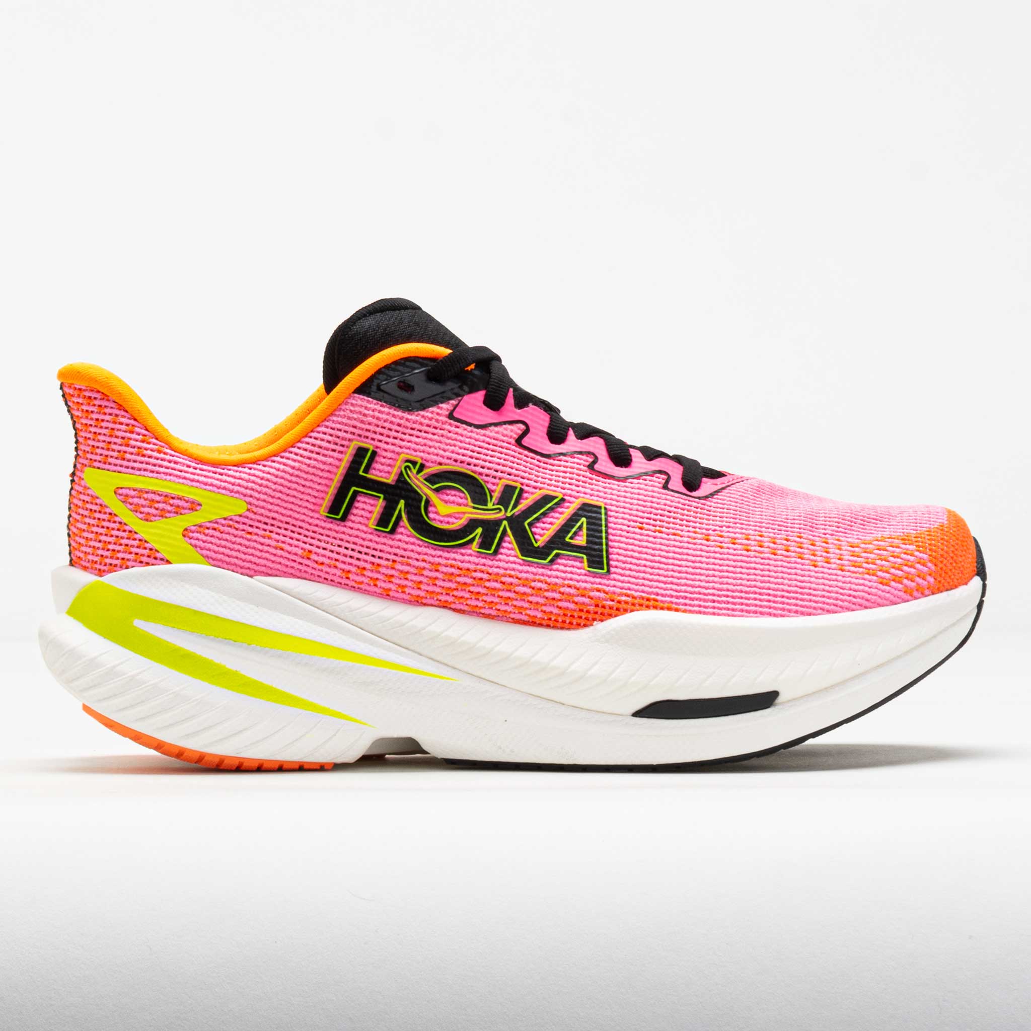 HOKA Mach X 3 Women's Running Shoes Neon Rose/Neon Tangerine