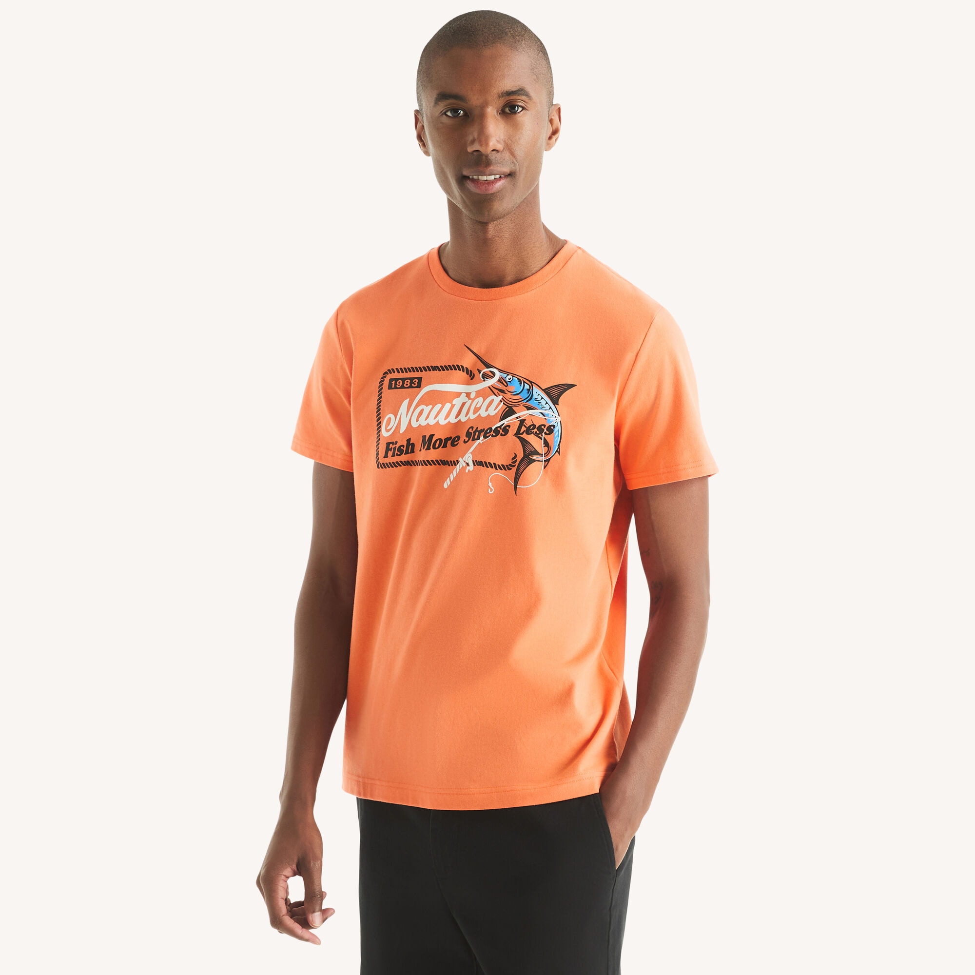 Fish More Graphic T-Shirt