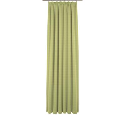Vorhang WIRTH "Uni Collection light", grün, B:142cm H:315cm, Baumwolle (Bio-Baumwolle), Gardinen, nach Maß Image