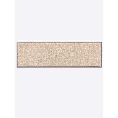 Fußmatte SALONLOEWE Gr. 2, beige (sand), B:30cm H:7mm L:100cm, Polyamid, Kunstfaser, Teppiche Image