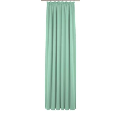 Vorhang WIRTH "Newbury", grün (mint), B:130cm H:245cm, Baumwolle, Polyester, Gardinen, nach Maß Image